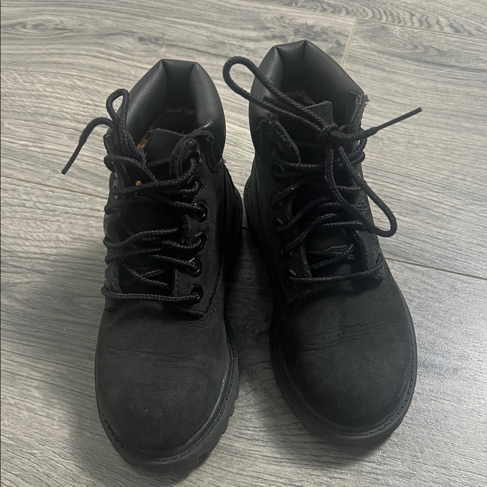 Timberland Black Leather Boots